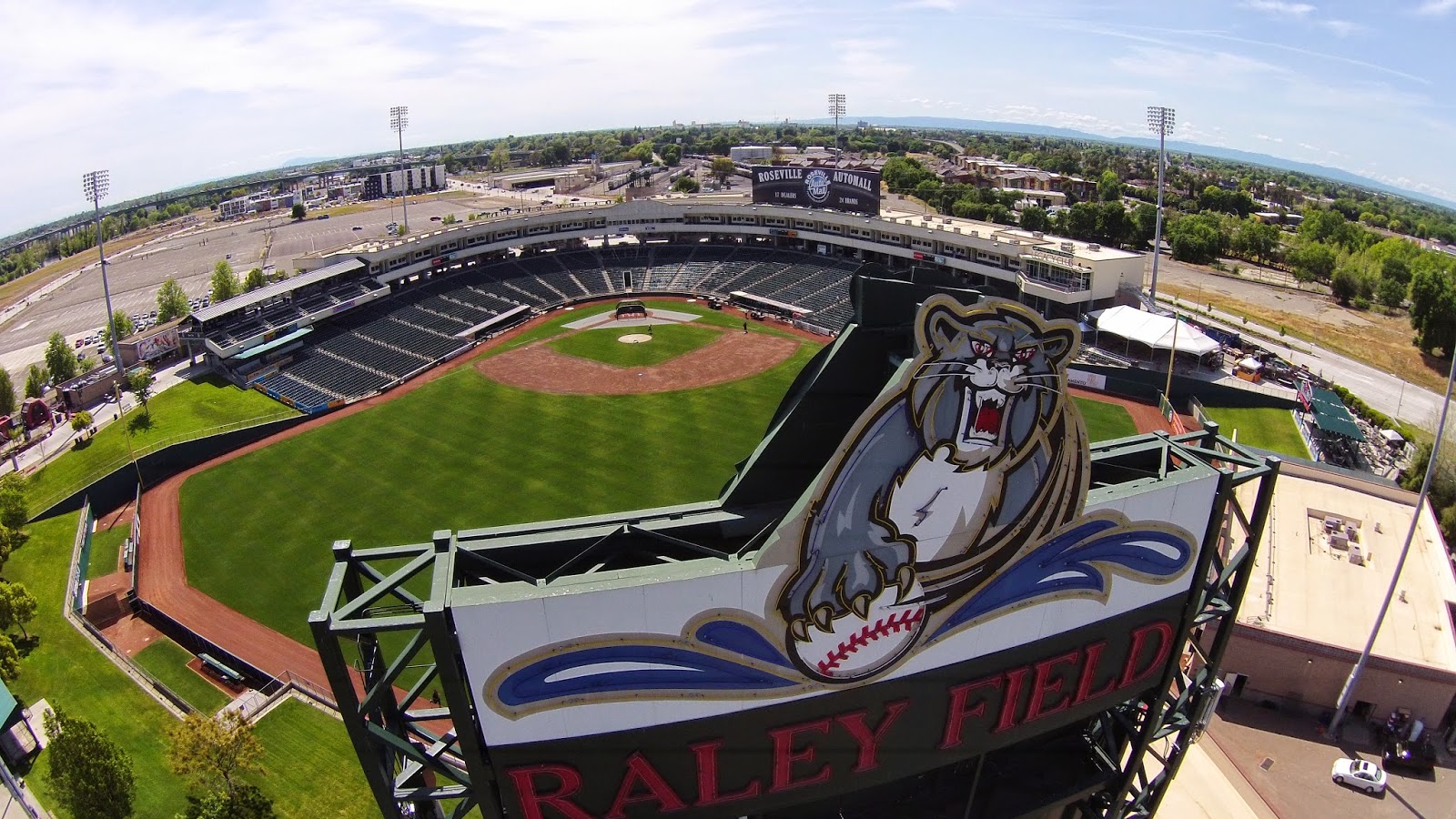 River Cats Stadium Map