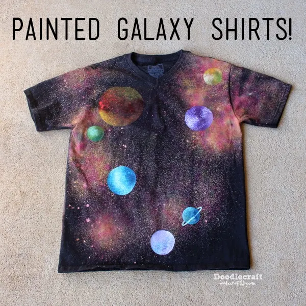 http://www.doodlecraftblog.com/2015/06/glitter-painted-galaxy-shirts.html