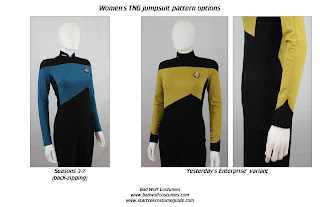 Star Trek TNG Women's Jumpsuit Sewing Pattern
