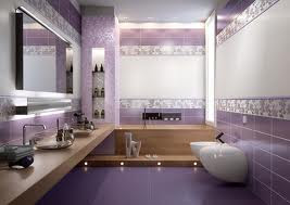 Baños color violeta - Colores en Casa