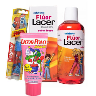 kit de higiene dental del niño de los 3 a los 6 años kit de higiene dental del niño de los 3 a los 6 años