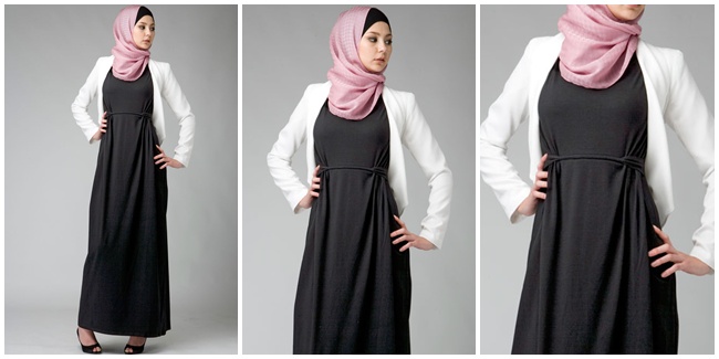  Desain Baju Muslim Wanita Terbaru untuk Lebaran Foto 