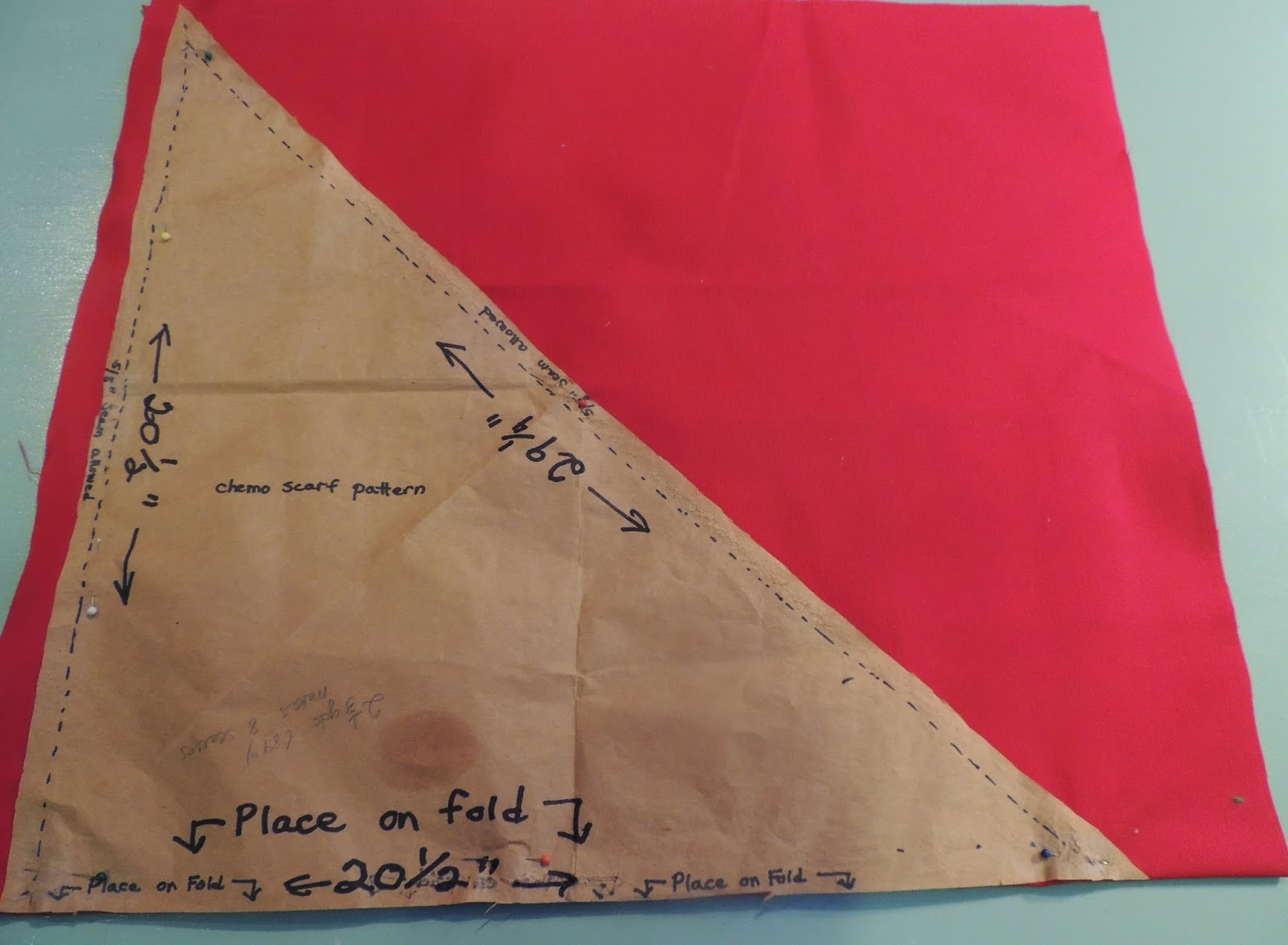 22 Applegate Lane Chemo Scarf Pattern