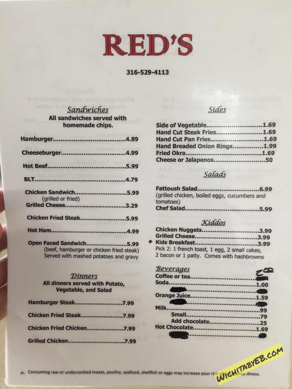 Red’s Restaurant Review Home of the Smoked Meatloaf Wichita By E.B.