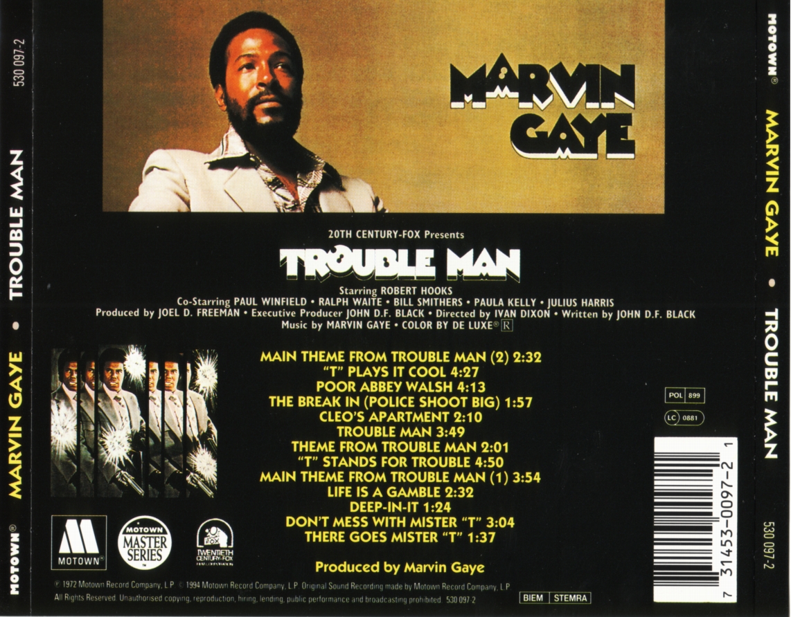 Marvin Gaye - Trouble Man Soundtrack.