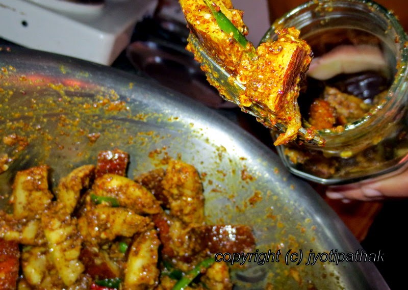 Taste of Nepal Pickled Cucumber Khalpi (खल्पी) Achaar