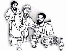 Resultado de imagen para Jesús, estando en casa del fariseo que lo había invitado a comer, observa cómo los invitados eligen los primeros puestos