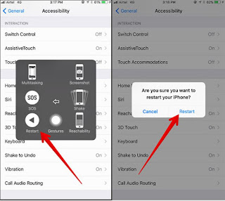 Cara Restart iPhone 7 dan iPhone 7 Plus di iOS 11