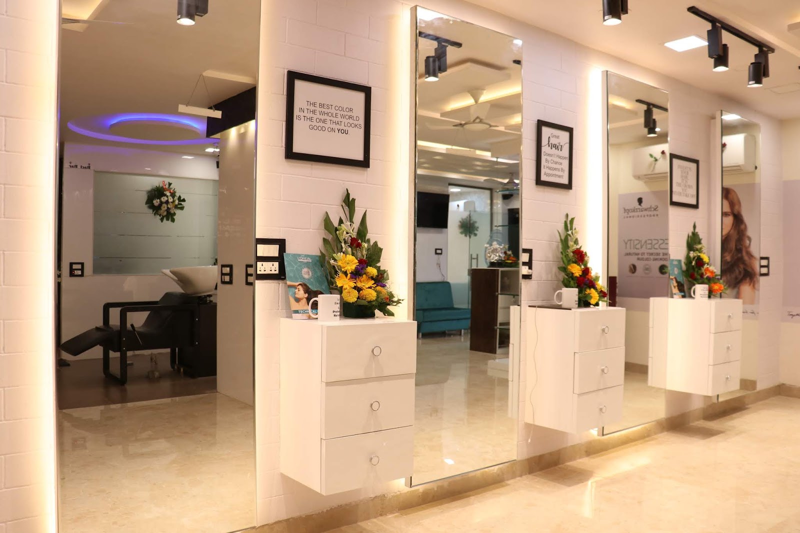 Alpine Beauty Clinic Interior Look Muskaan Arya