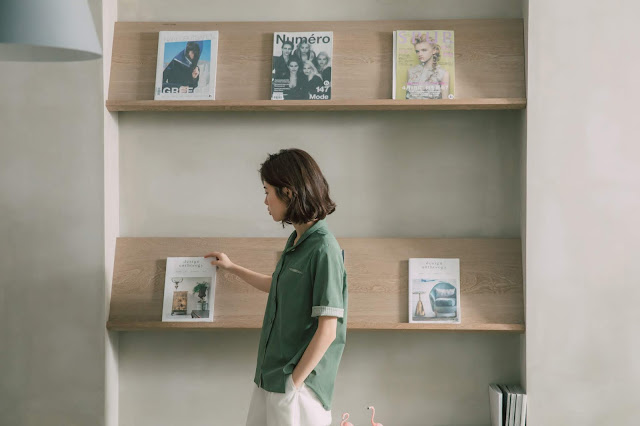 林間湖畔短袖襯衫-森徑