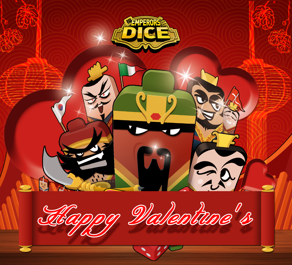 Feel the Sweetness of Valentine’s Day with Gifts and Other Goodies in Emperor’s Dice Emperor’s Dice Valentine’s Day Event