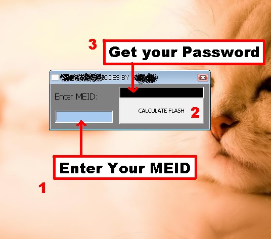 Password via