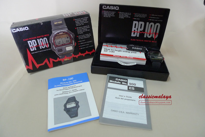classicmalaya: 210. Casio Blood Pressure Monitor Watch BP ...