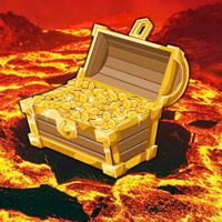 Games2Rule Volcano Treasure Hunt Escape
