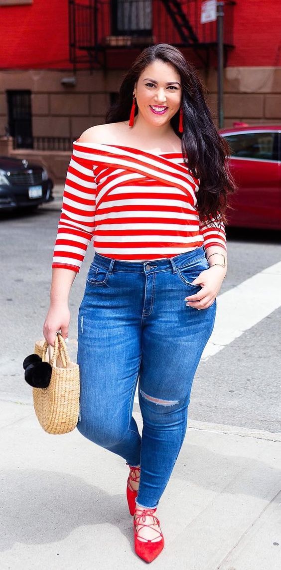 Outfit Casual Para Mujer Gordita Moda Casual Para Gorditas Curvas