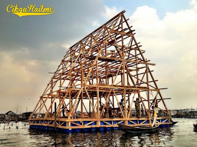 Sekolah Terapung Makoko di Nigeria