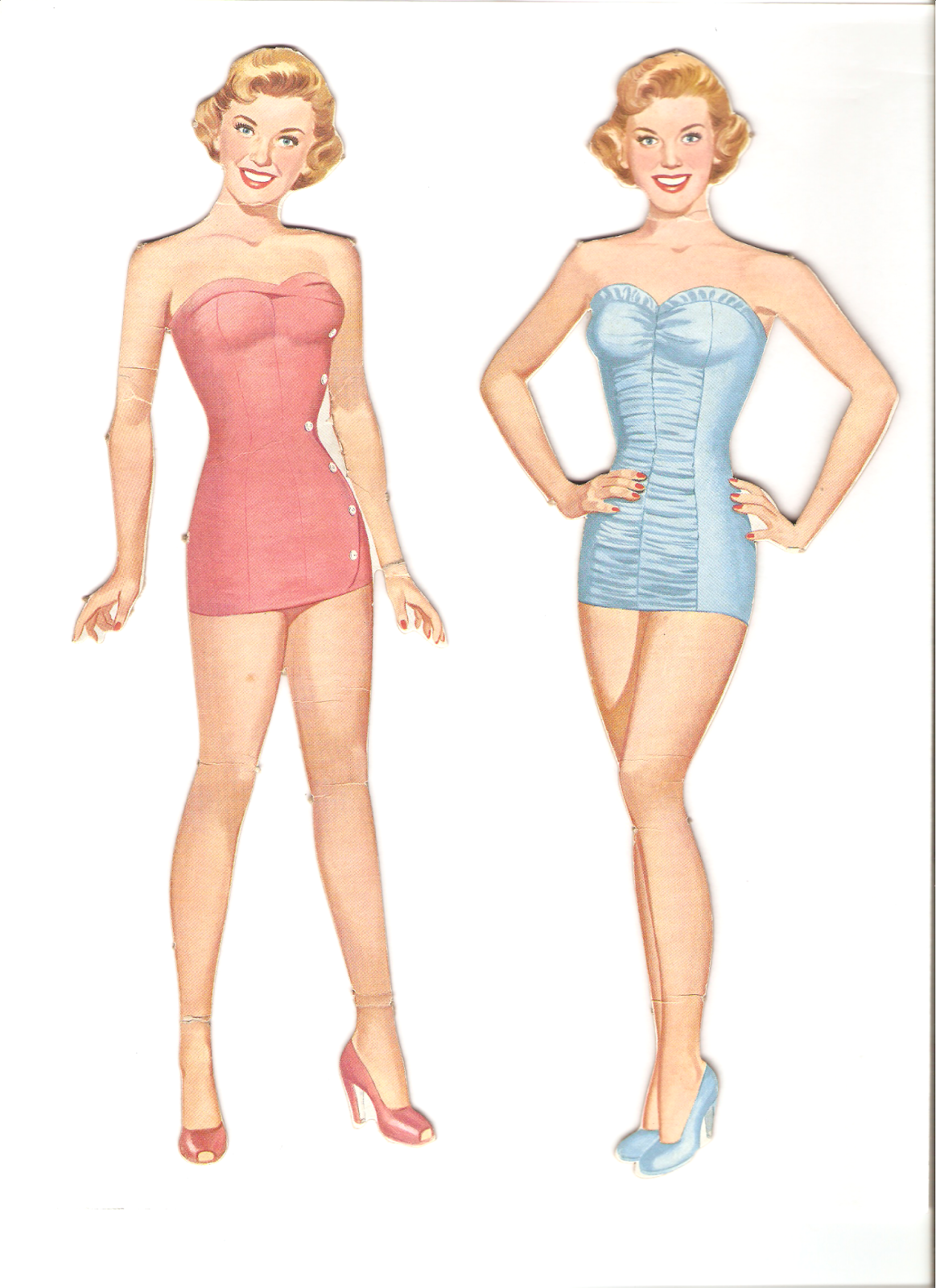 doris day paper dolls