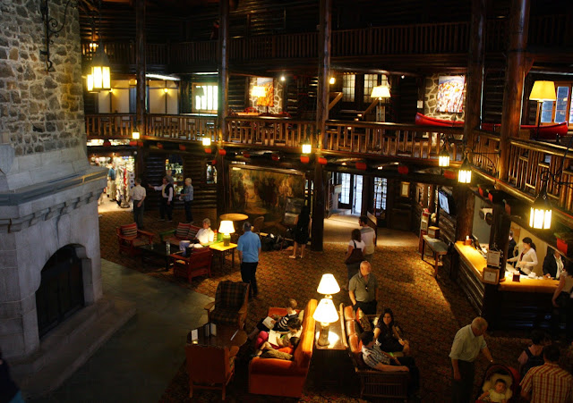 Chateau Montebello lobby
