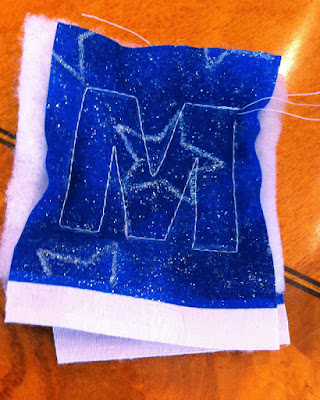 A Song of Sixpence: plush alphabet magnets - part 2: sewing