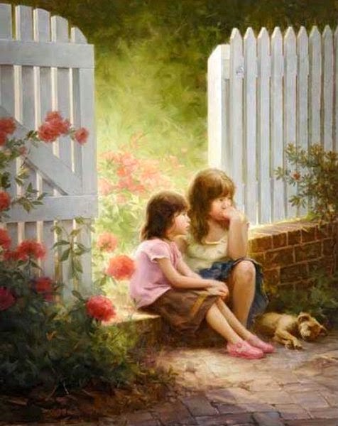 Lovely Figurative Paintings by Thomas Reis