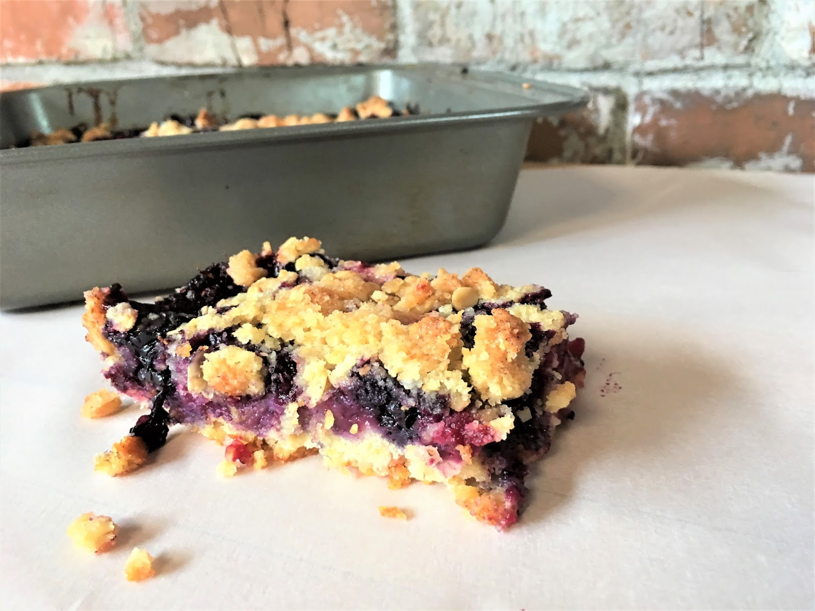 Mixed Berry Crumb Bars mysavoryspoon
