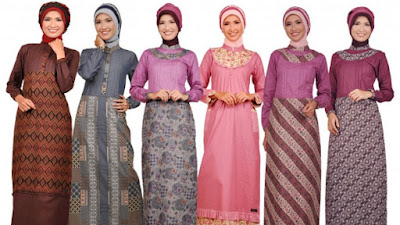 Beragam Baju Muslim Batik Berdasarkan Jenis Batiknya