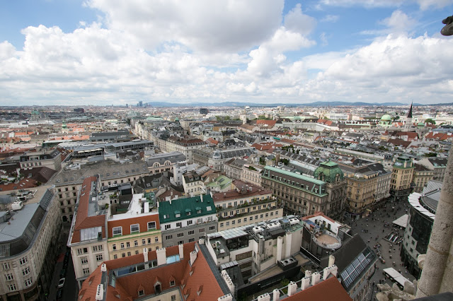Panorama dal Duomo (Stephansdom)-Vienna