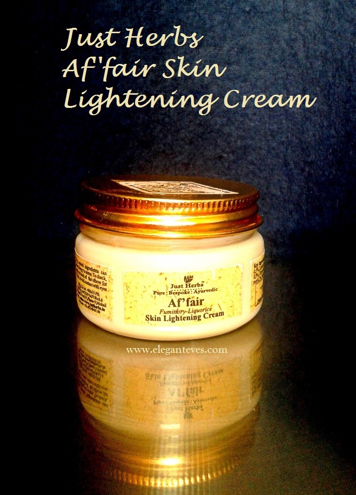 Review of Just Herbs Af’fair FumittoryLiquorice Skin Lightening Cream