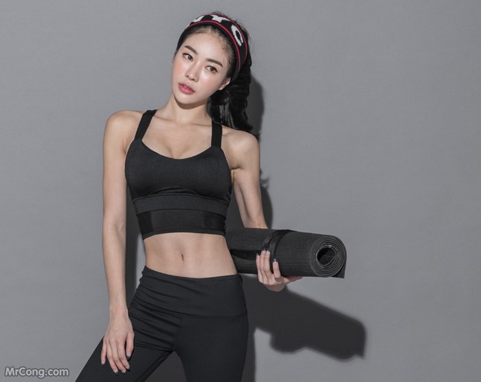 The beautiful An Seo Rin in the gym fashion pictures in November, 2017 (77 photos)