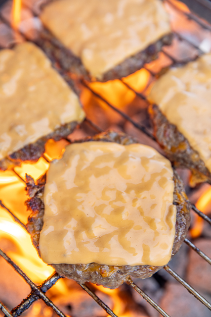 Crack Burger - burgers loaded with cheddar, bacon and ranch! Our all-time favorite burger! We always make extra and freeze the patties for later. #grilling #burgers #beefrecipes Crack Burger - burgers loaded with cheddar, bacon and ranch! Our all-time favorite burger! We always make extra and freeze the patties for later. #grilling #burgers #beefrecipes