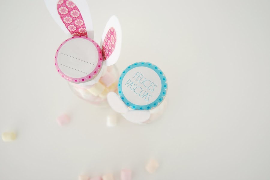 chuches para pascua. Easter candy in a bottle