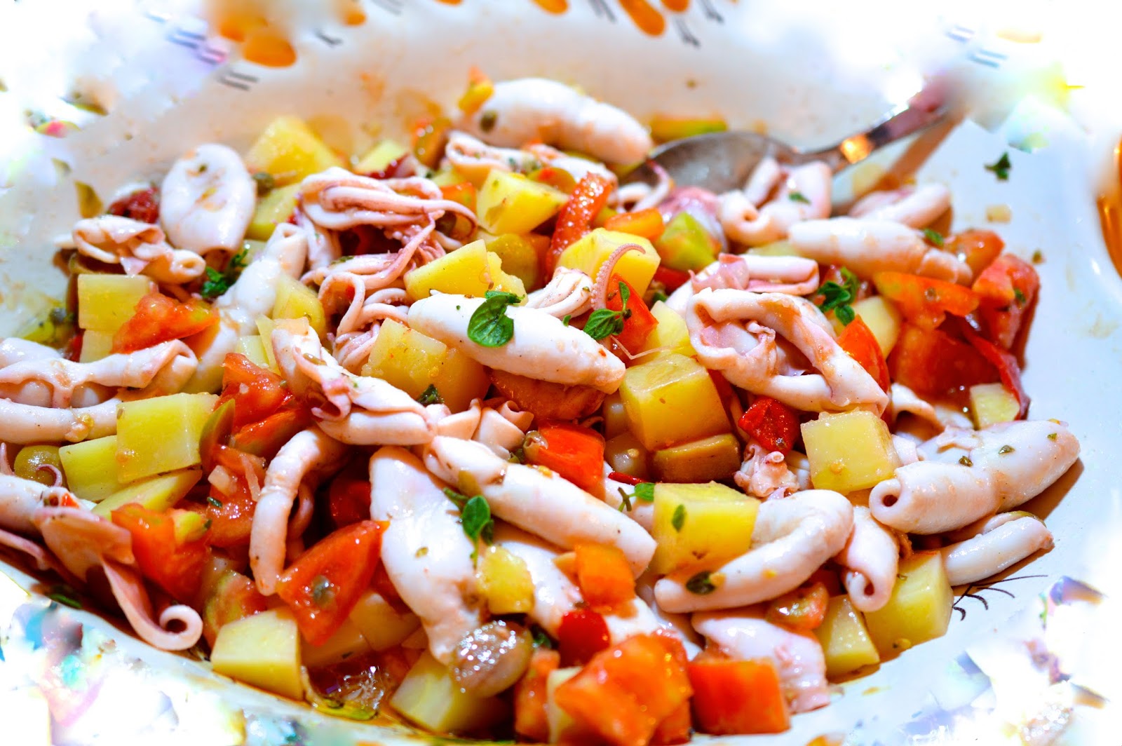 Salsapariglia Insalata di totani