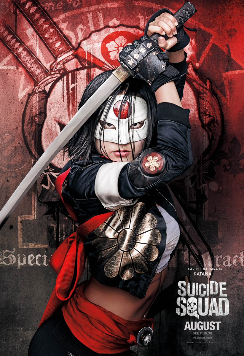 Suicide Squad Movie Character Poster Collection 6-20-2016 | Shelf Porn