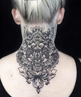 Photos of tattoos in the Baroque style 10