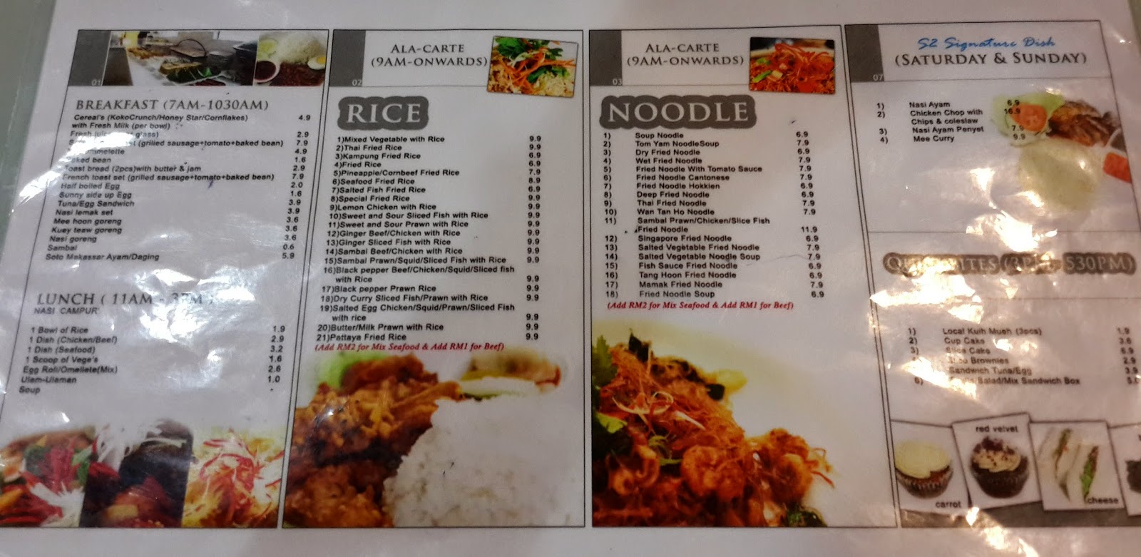 Interesting Corner of Me Labuan Airport S2 Café White Furniture Cafe