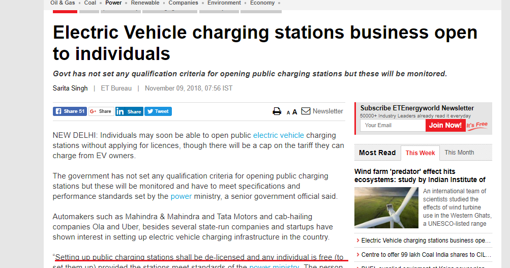 De licensing Charging stations for EV