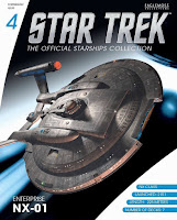 STAR TREK Official Starships Magazine #84 NX Alpha Prototype Eaglemoss 