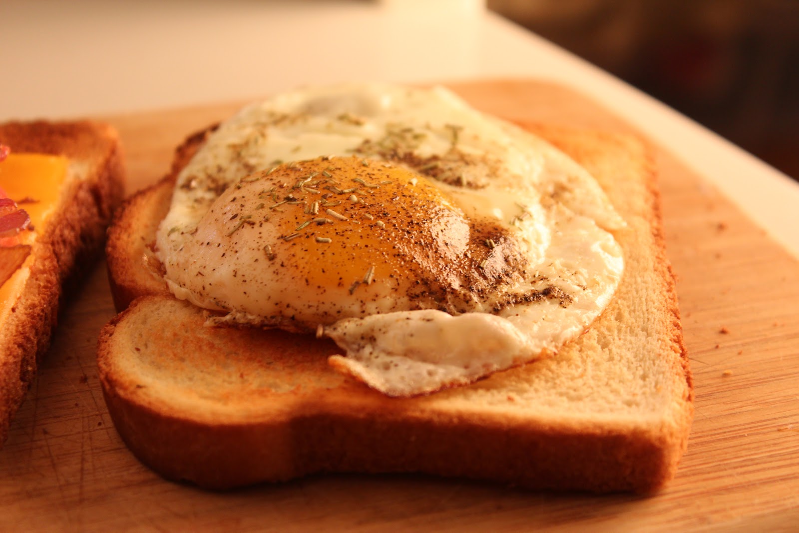 Bacon Egg & Tiebars Bacon, Egg and Cheese Sunny Side Up