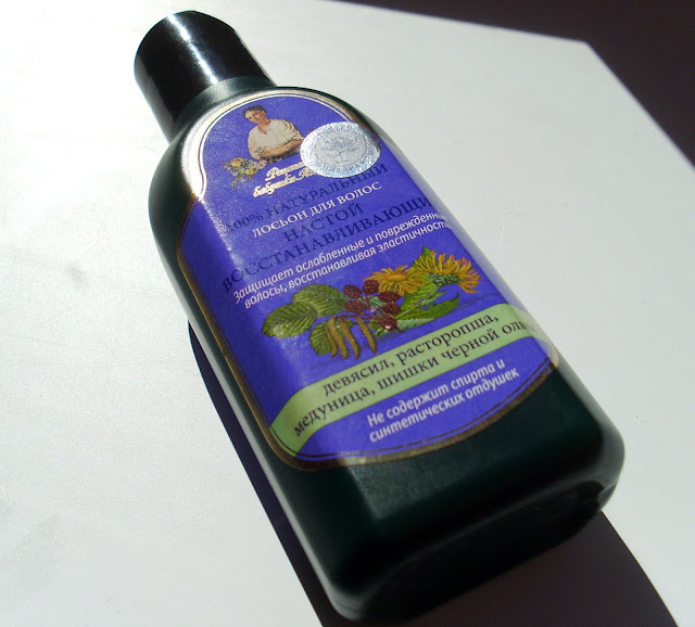 Receptury Babuszki Agafii- 100% naturalny tonik do włosów