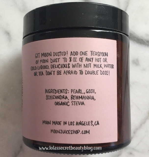 lola's secret beauty blog Moon Juice Beauty Dust Review