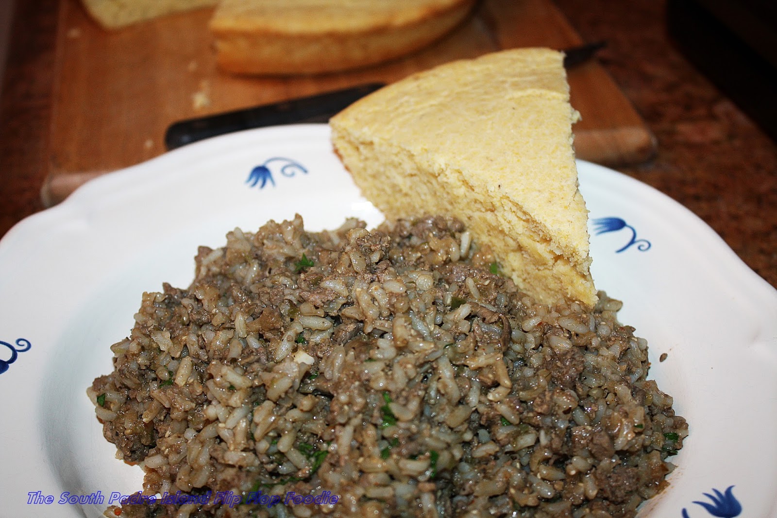 The South Padre Island Flip Flop Foodie Dirty Rice