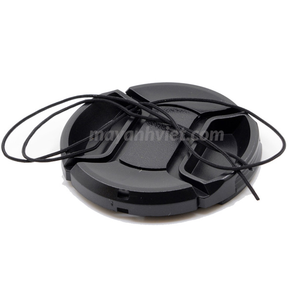 cap trước lens không chữ bấm ngoài