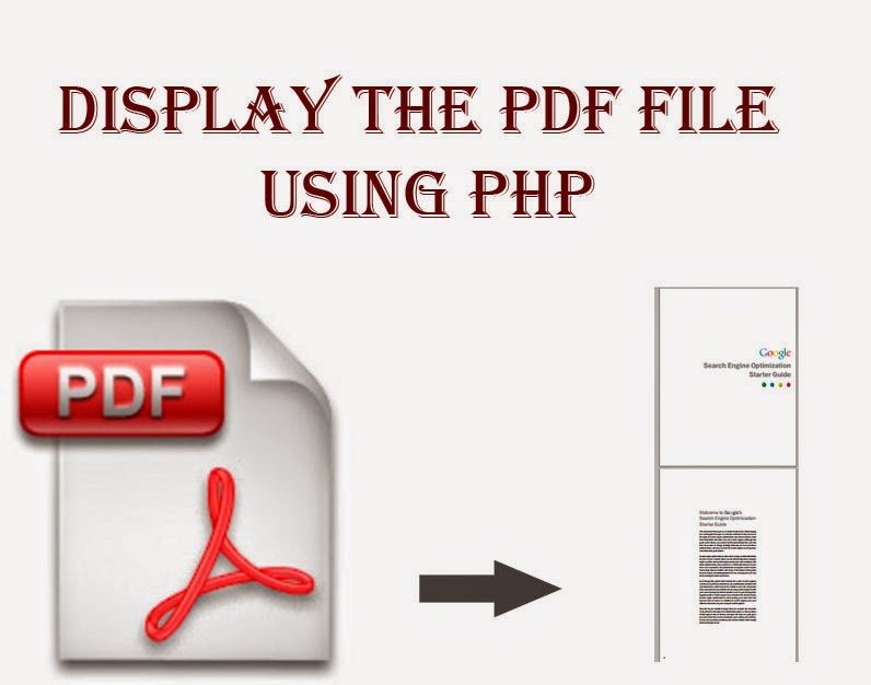 display pdf file