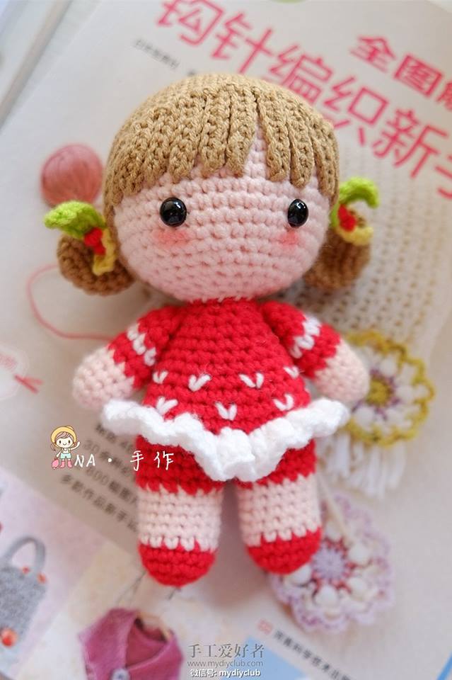 Sanny Crochet... Artes... Hobbies: Bonequinha de Vermelho ...