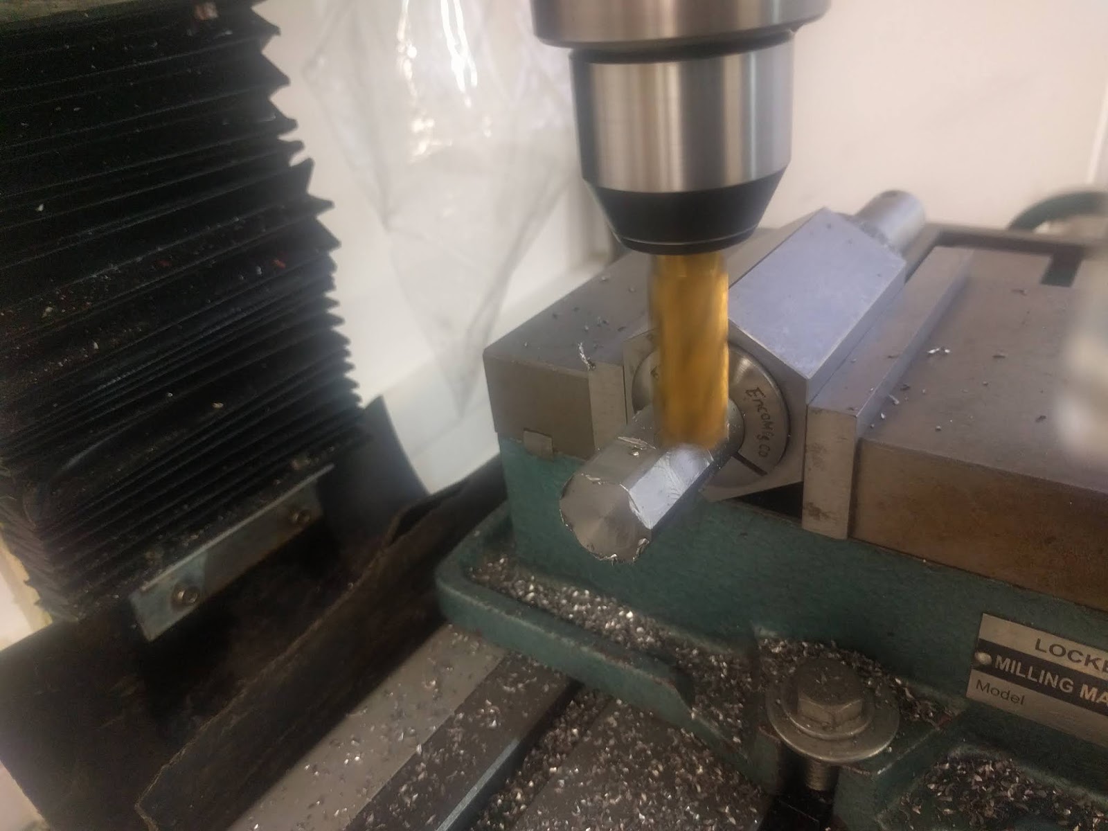 The Grant Street Garage Make717 Milling a Square or Hex on Round Stock