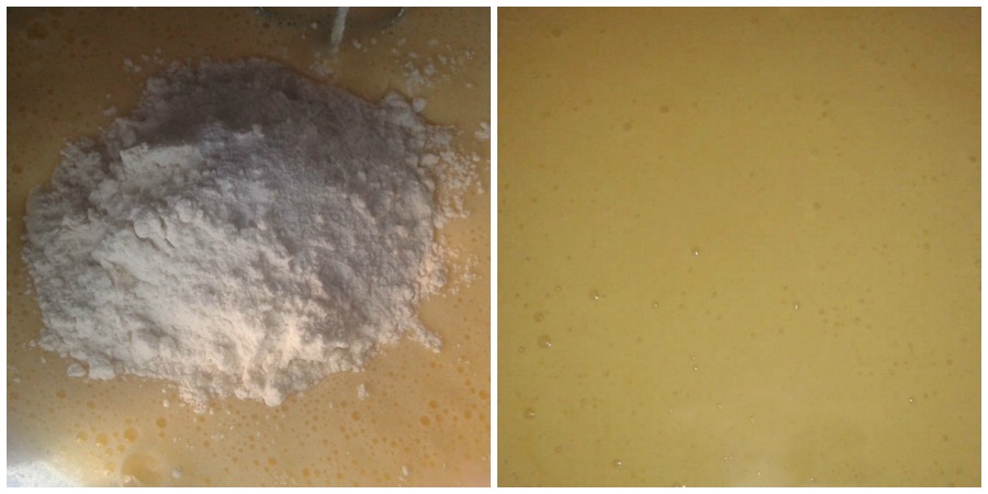 bizcocho para brazo de gitano