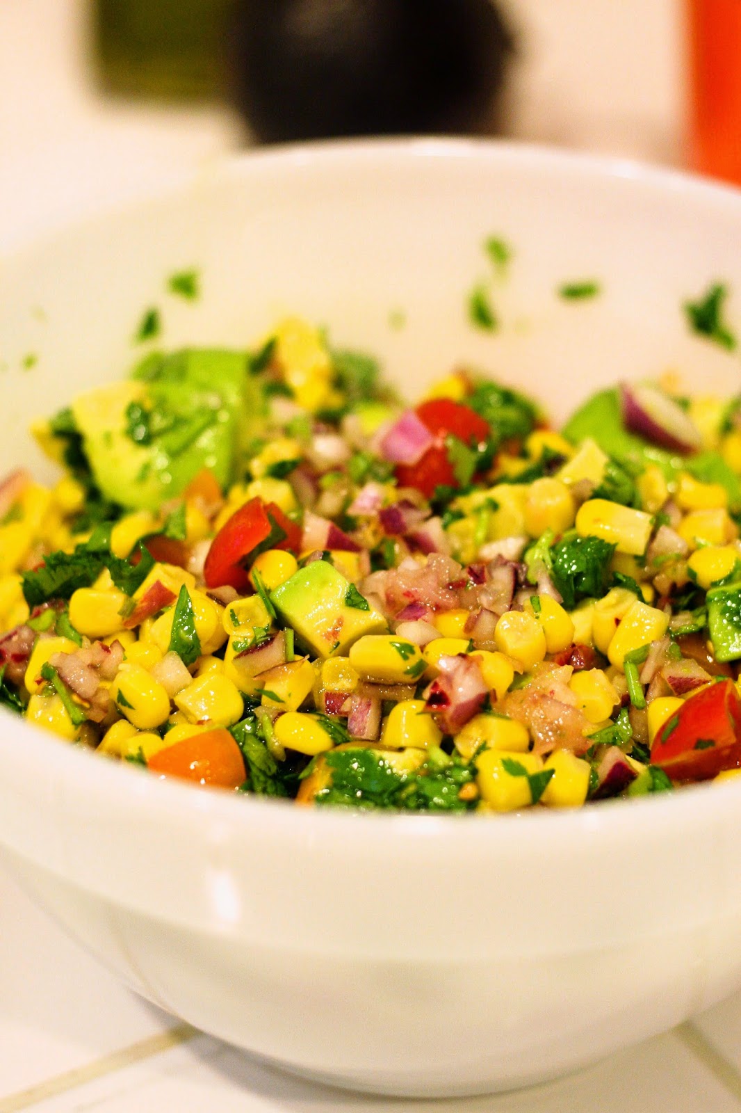 Perfectly imperfect Addictive Corn Salsa