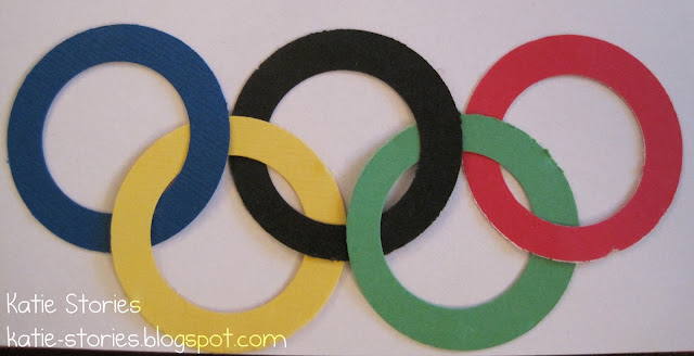 Katie Stories {Scrapbook + Crafting Blog}: Olympic Rings Embellishment ...