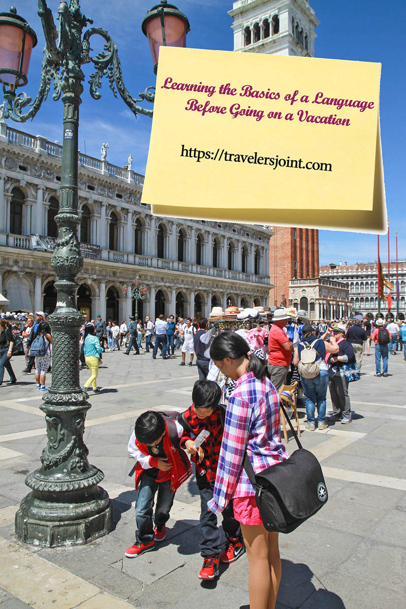 Learning the basics of a language before going on a vacation is essential not only to help you immerse in the country’s culture, but also to help you get past sticky situations in a place where English may not be the first language.