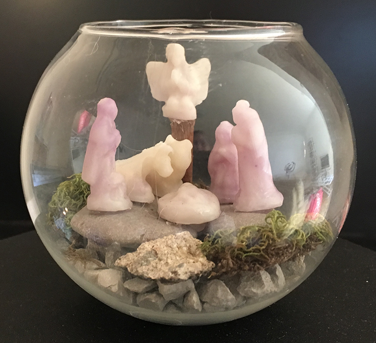 bricolo-ecolo: Boule crèche de Noël